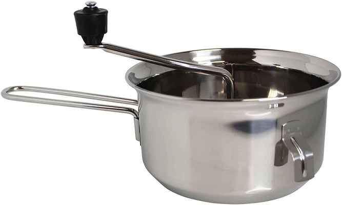 #2. Mirro 2100043387 3.5 Quart 50025 Stainless Steel Foley Healthy Food Mill Cookware (Silver)