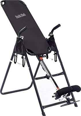 #3. Health Mark 300lbs Weight Capacity Shield Frame Ultra-Comfortable Pro Inversion Table