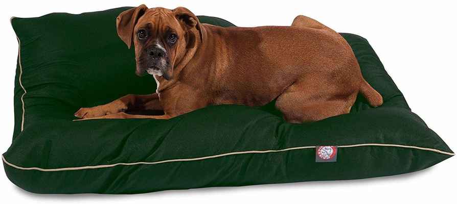 #5. Majestic Pet Super Value Highest Quality Loft Polyester Fill Machine Washable Dog Pet Bed Pillow