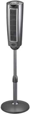 #8. Lasko Space-Saving 52-Inch Pedestal Portable Tower Fan wBuilt-in Timer & Remote Control -2535