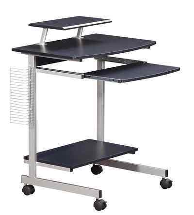 6. Techni Mobili Graphite Color Mobile and Compact Stand-to-Sit Standing Desks