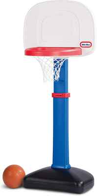 #5. Little Tikes 6 Adjustable Heights Stable Easy Score Basketball Set for Kids Age 1 ½ - 5 Years