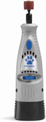 #3. Dremel 4.8V 7300-PT Cordless Humanely Pet Dog Nail Grinding & Grooming Tool (Grey)