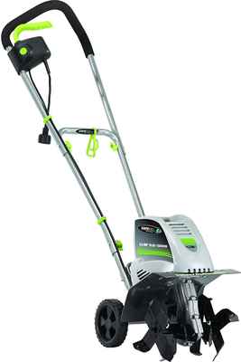 #5. Earthwise Corded TC70001 11'' 8.5 AMP Soft Ergonomic Electric Tiller/Cultivator