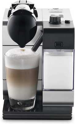 #3. Nespresso by De'Longhi EN520SL Nespresso Capsule System Cappuccino Machine (Silver)