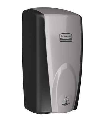 #1. Rubbermaid Commercial FG750139 Pearl AutoFoam Dispenser (Black & Grey)