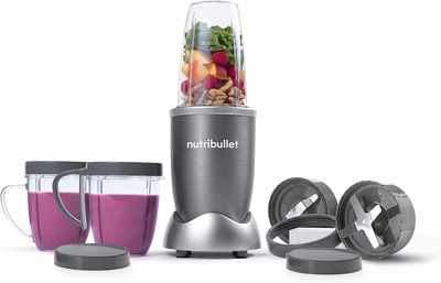 #2. NutriBullet NBR-1201 12-Pcs High-Speed 600W BPA-free Juice Blender Mixer System