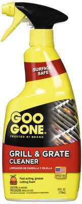 #3. Goo Gone 24 Oz. Super-Strength Gel Biodegradable Safe for Use Grill & Grate Cleaner
