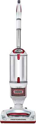 #7. Shark NV501 Rotator Professional Upright Bagless Vacuum for Hard Floor (White w/Red Chrome)