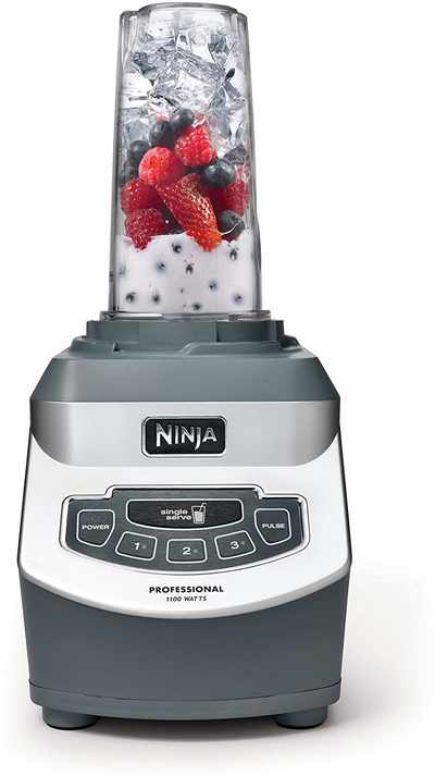 #3. Ninja BL660 1100W Base 72 Oz Crushing Pitcher Professional Countertop Blender