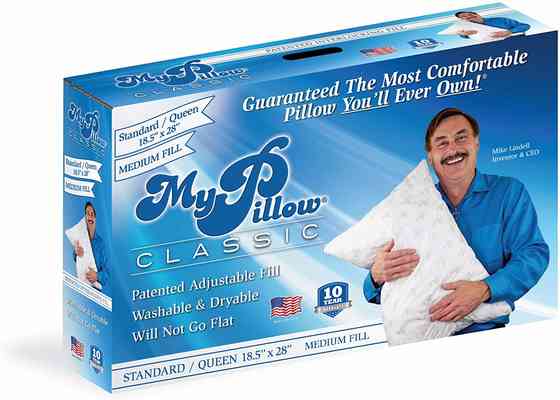 #7. MyPillow Classic Series Medium Fill 4 Loft Levels Machine Washable Memory Foam Pillow