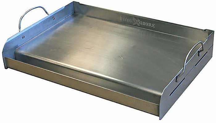 #7. Little Griddle GQ230 Professional Quality with Cross Bracing 100% Stainless Steel Griddle