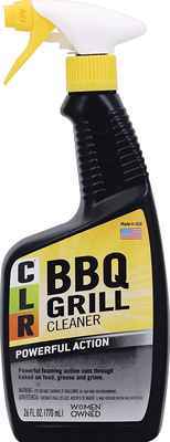 #1. CLR 26 Oz. Non-Toxic Multi-Purpose Fast & Efficient Spray Bottle BBQ Grill Cleaner