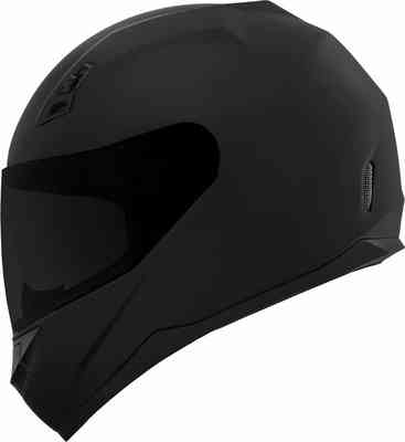 #3. GDM DK-140 Matte Black Full-Face Aerodynamic Shell Motorcycle Helmet (Clear & Tinted Visors)