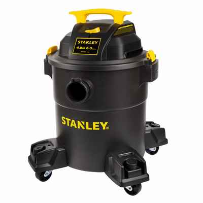 #8. Stanley 4 Peak 60-Gallon Shop-Vac HP 3-in-1 Poly Blower with Powerful Suction