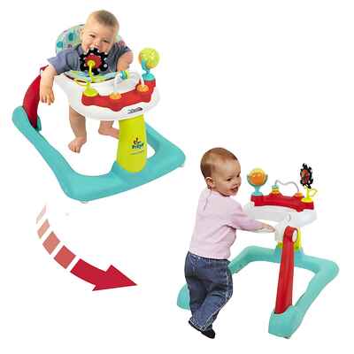 #9. Kolcraft Tiny Steps Adjustable Height Fun Toys & Activities Infant & Baby Activity Walker