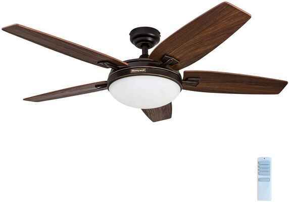 #6. Palm Coast 48'' Cimarron/Ironwood Blades Integrated Light Kit (Oil-Rubbed Bronze)