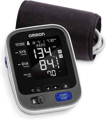 #3. Omron 10 Series Wrist Easy-To-Read Screen Wireless Blood Pressure Monitor