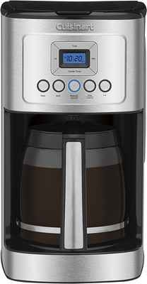 #3. Cuisinart 14-Cup Stainless Steel Programmable Perfectemp Coffee Maker w/Glass Carafe