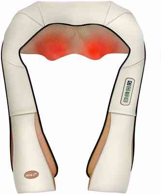 #3. FIVE SFS8801 Shiatsu Deep Tissue 3D Kneading Shoulder Neck Back Leg & Foot Massager (Beige)
