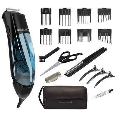 #3. Remington HKVAC2000A 18-Pcs Vacuum Haircut Kit Beard Trimmer Hair Clipper for men