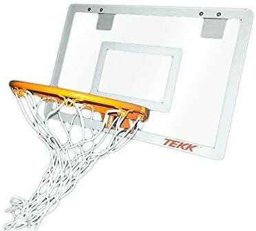 #3. TEKK Nate Robinson Monster Solid Steel Spring Thicker Backboard Durable Jam Indoor Mini Hoop