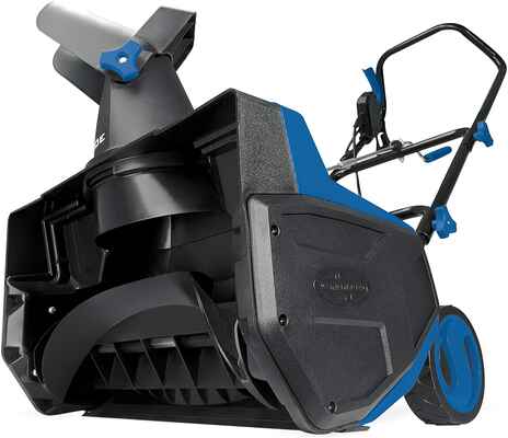 #6. Snow Joe 18'' 13 Amp Motor SJ618E Versatile Maintenance-Free Single Stage Snow Blower