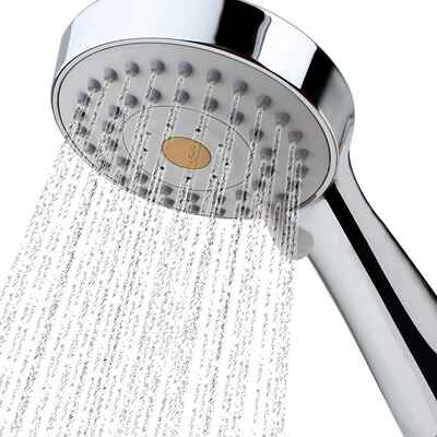 #8. HO2ME Multi-Function High-Pressure Handheld Shower Head w/79'' Hose (Chrome Finish)