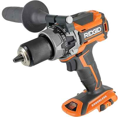 #5. Ridgid Power Tool 100 Setting R86116 18V Brushless Compact LED Lighting Home Driver Kit