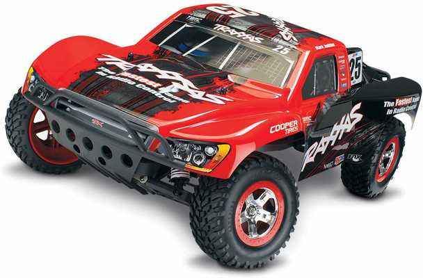 #5. Traxxas Slash 2WD 1:10 Scale TQ 2.4 GHz Radio Short Course RC Racing Truck (Mark)