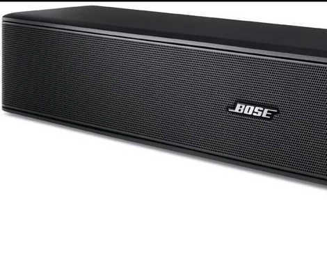 #1. Bose Solo Universal Remote Control Bluetooth Connectivity 5 TV Soundbar Sound System (Black)