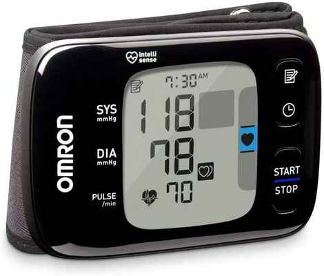 #7. Omron 7 Series Black Easy-To-Read Display Quick & Accurate Convenient Blood Pressure Monitor