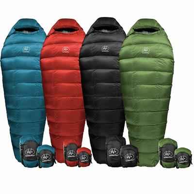 3. Outdoor Vitals Summit Ultra-Lightweight Backpacking Mummy Sleeping Bag for Hiking & Camping