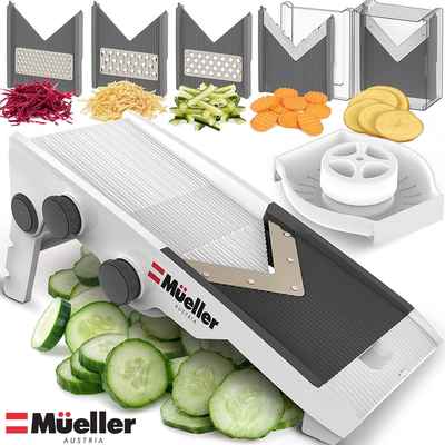 #3. Mueller Austria V-Pro Multi-Blade Adjustable Premium Quality Mandoline Vegetable Slicer