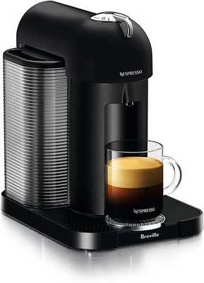 #2. Breville-Nespresso BNV220BKM1BUC1 Vertuo Coffee & Espresso Machine (Matte Black)