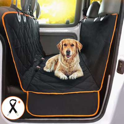 #10. Doggie World w/Extra-Side Flaps Waterproof Machine Washable Dog Car Seat Cover