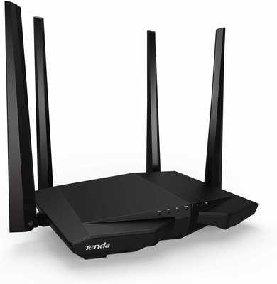 #3. Tenda AC1200 Wireless High-Speed MU-MIMO Wi-Fi Router Smart App for Home (Black)