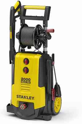 #7. Stanley SHP2000 Medium Powerful Leak-Proof Connection Electric Power Washer (Yellow)