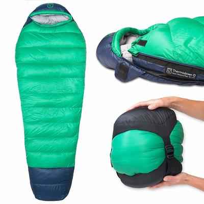 5. Paria Outdoor Products Thermodown Ultra-Light Cold Weather Mummy Backpacking Sleeping Bag