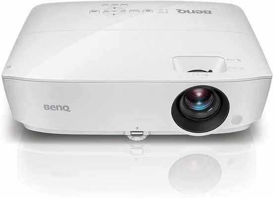 #1. BenQ MW526AE WXGA 3300 Lumens 1080p HDMI Vibrant DLP Color Projector for Home & Office