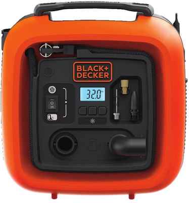 #10. BLACK + DECKER BDINF12C High Pressure & High-Volume Outputs Cordless Tire Inflator