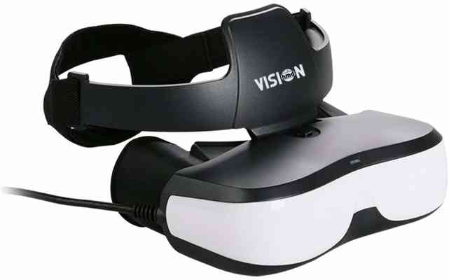 #6. VISIONHDM Bigeyes H1 584PPI 2.5K with HDMI Input Lightweight 3D Video Glasses