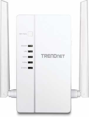 #10. TRENDnet TPL-430AP Cross Compatible Wi-Fi Clone Powerline 1200 AV2 AC1200 Wireless Extender