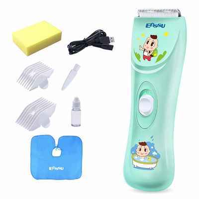 #10. ENSSU Waterproof Quiet Baby Silent Haircut Trimmer for Children with Sensory Sensitivity