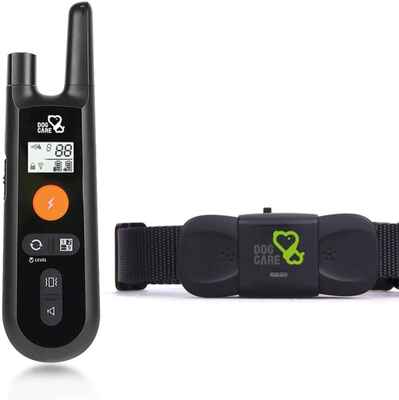 #6. DOG CARE Rainproof Rechargeable Long Remote Range Dog Shock Collar w/Vibration