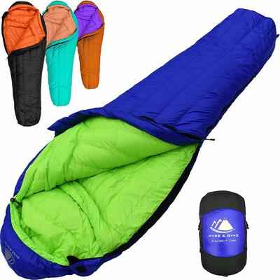 1. Hyke & Byke Eolus Ultra-Lightweight with Cluster Loft Base Backpacking Sleeping Bag