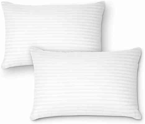 #6. DreamNorth Gel 2 Pack Luxury Plush Gel Bed Memory Foam Pillow for Side Back Sleeper
