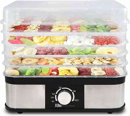 #10. Maxi-Matic Elite Platinum EFD 1159 Multi-Tier Electric Food Dehydrator Food Preserver Machine