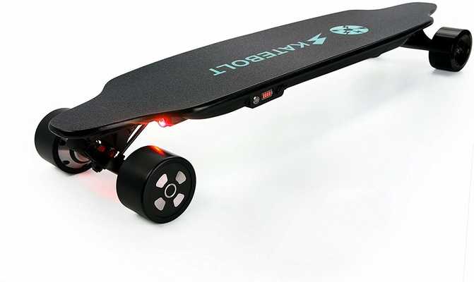 #6. SKATEBOLT 25 MPH Top Speed 2ND Generation 8 Layer Maple Dual Motor Electric Skateboard