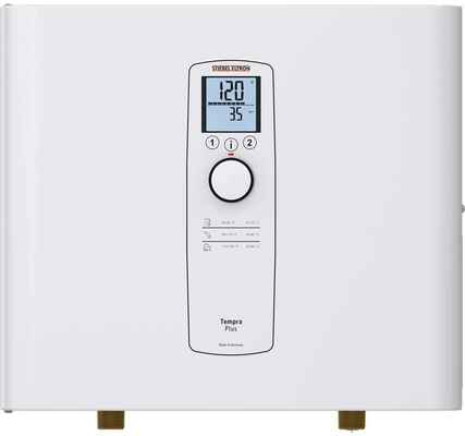 #1. Stiebel Eltron 23 Eco On-Demand Hot Water Tempra 29 Plus Tankless Water Heater (White)